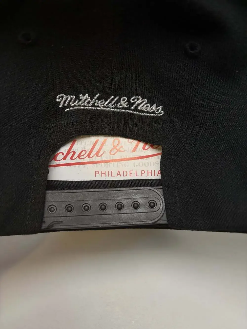 Mitchell & Ness Mike Jones Texas Snapback Hat Black